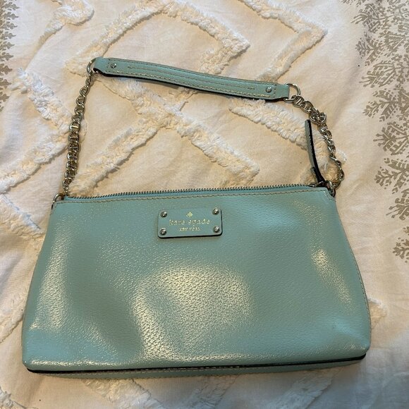 Light Blue Kate Spade Small Shoulder Bag - Picture 1 of 2